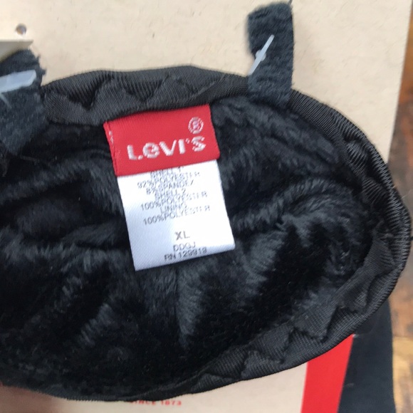 Levi's Intellitouch Heathered Knit Gloves Gray - Picture 5 of 7